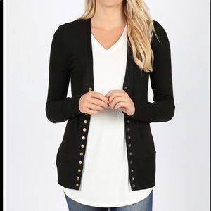 Black Cardigan